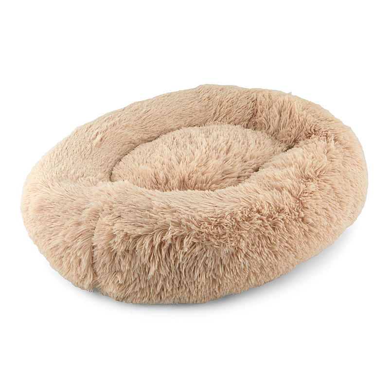 Zoozaker Hundeseng ø 76 cm myk plysj