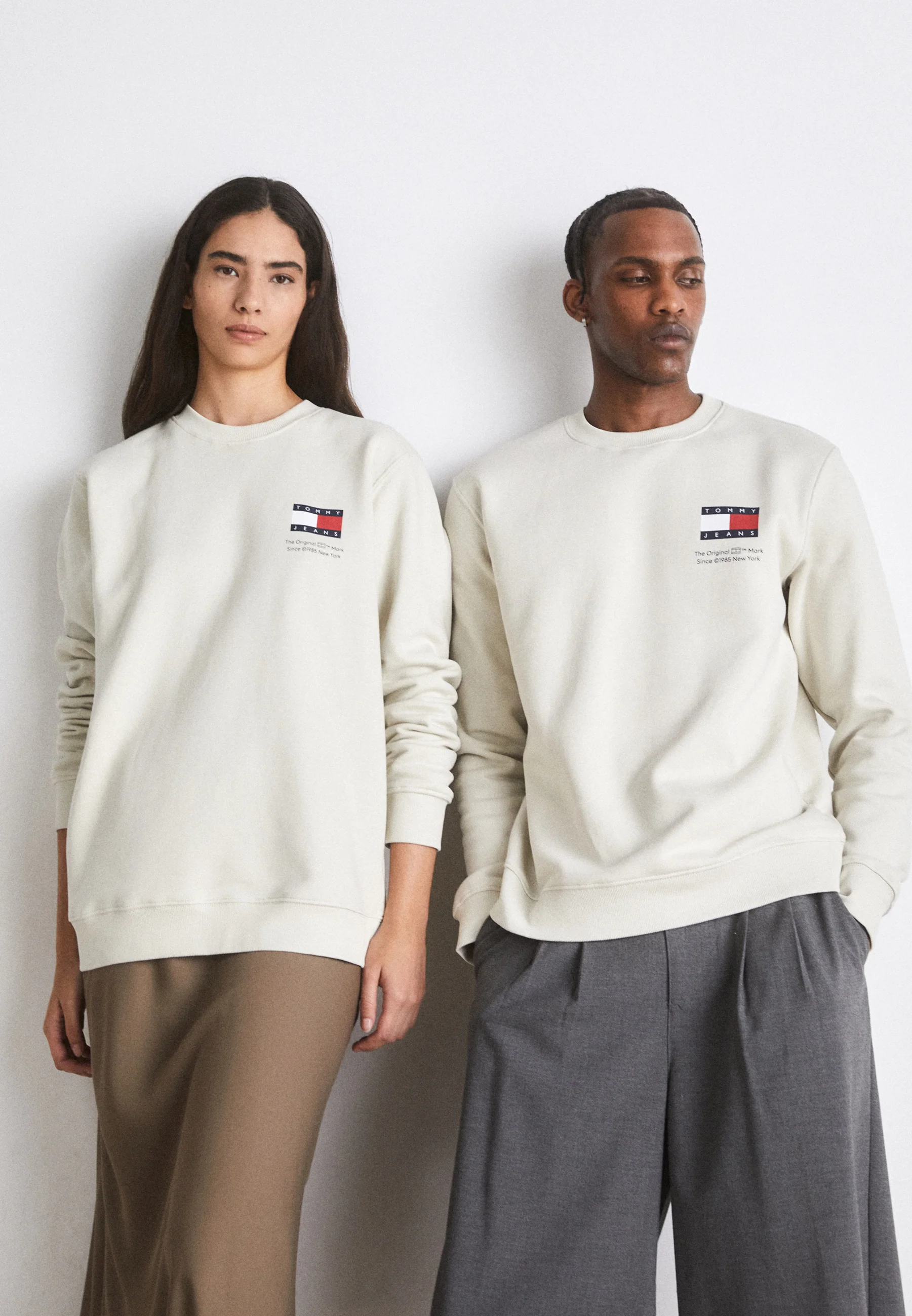 Tommy Jeans ESSENTIAL FLAG CNECK UNISEX - Sudadera
