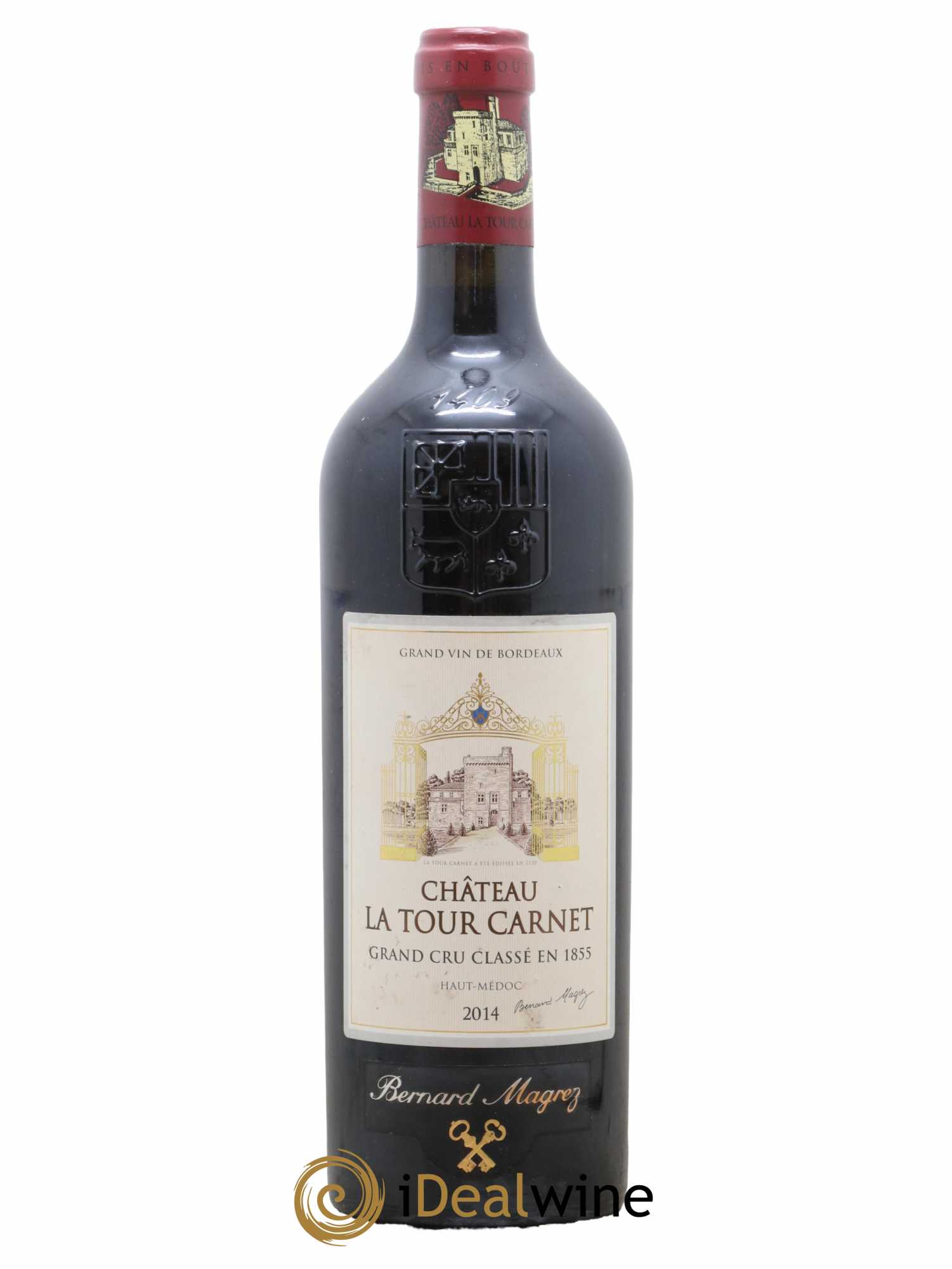 Château La Tour Carnet 4ème Grand Cru Classé  2014 - Lot de 1 Bouteille