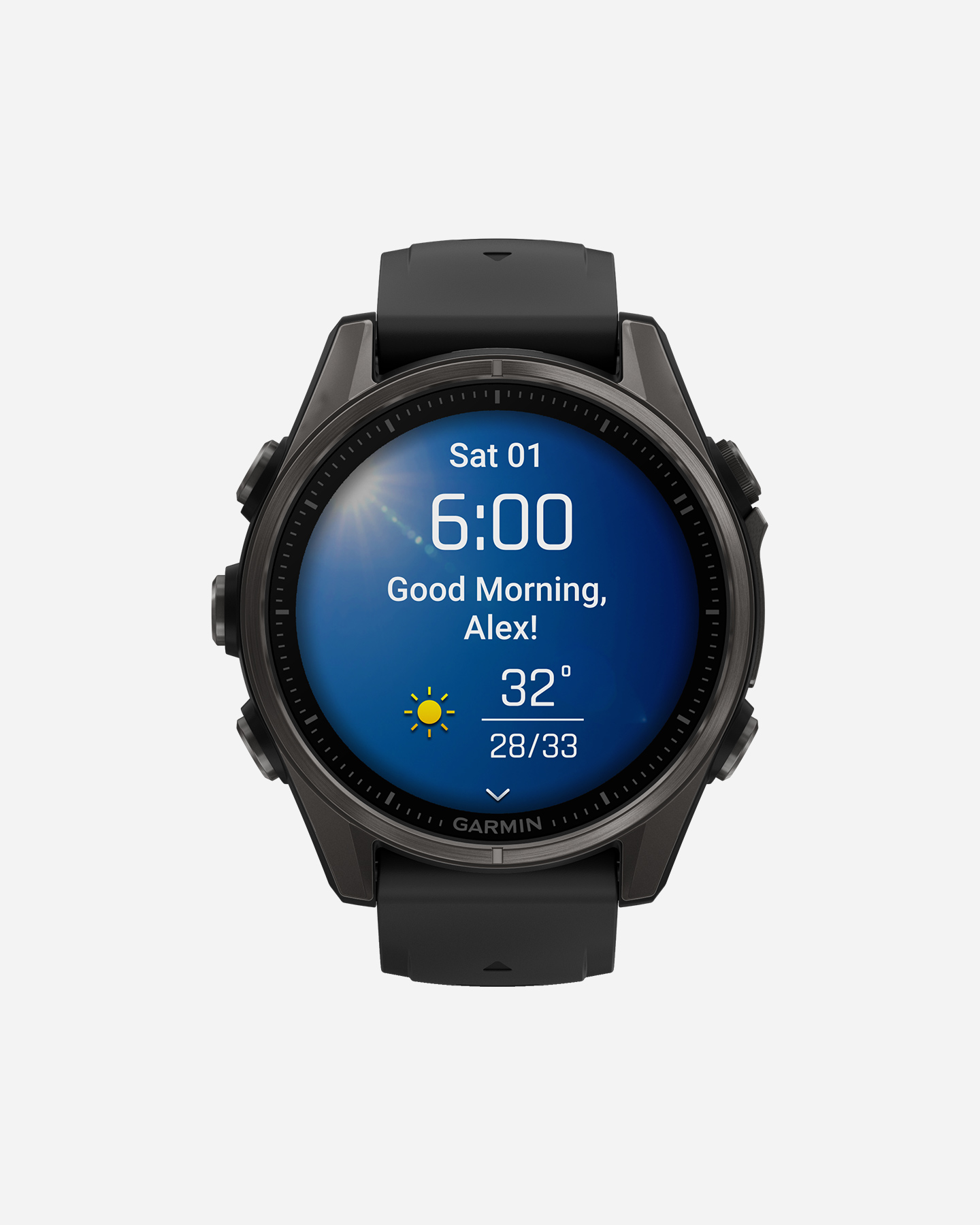 Garmin Fenix 8 Amoled 43mm Sapphire Multifunction Watch 010-02903-21