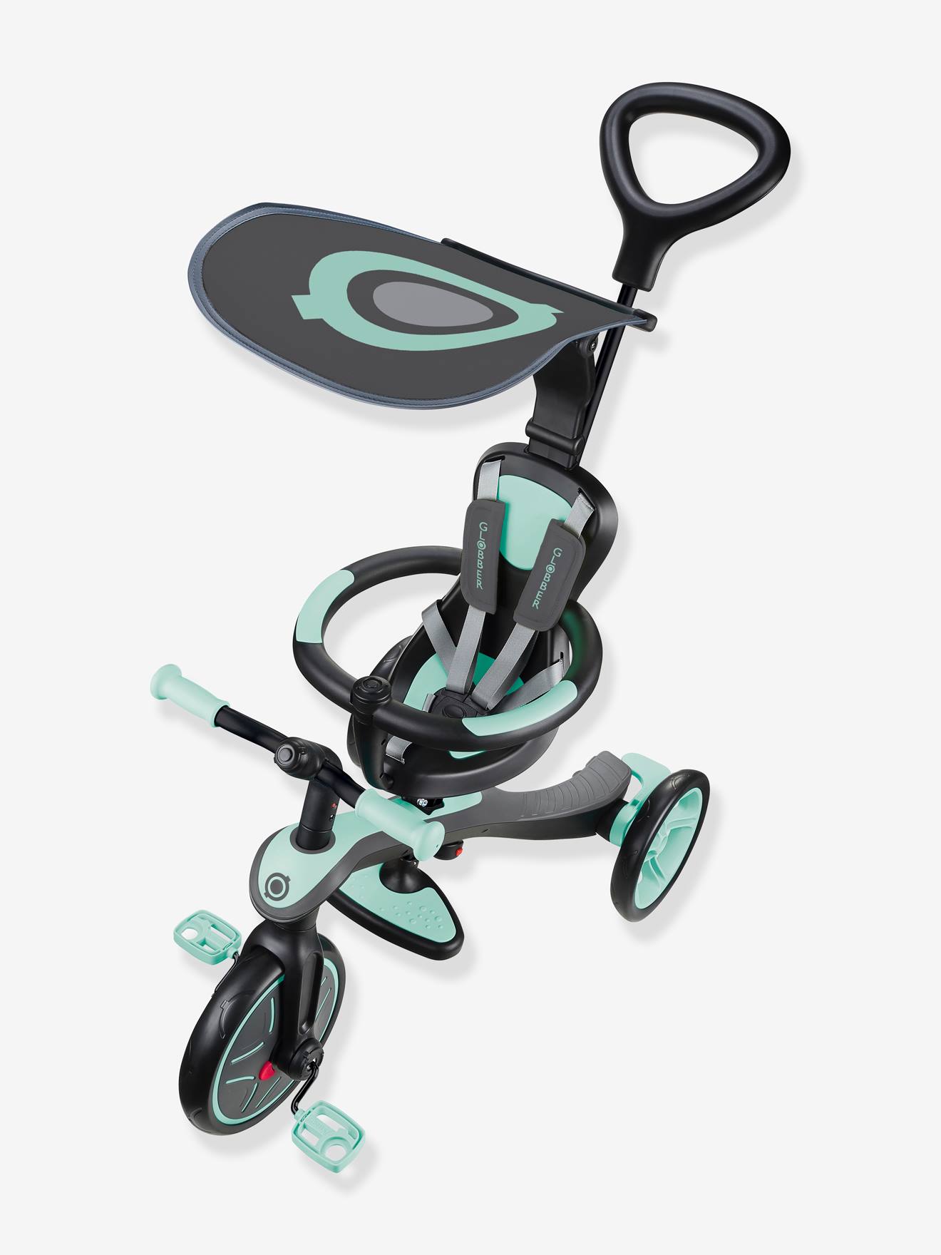 Tricycle évolutif 4 en 1 GLOBBER bleu