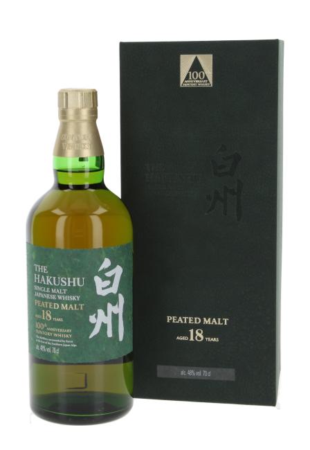 Suntory Hakushu Peated Malt 100th Anniversary Edition 0,7 l·48 % vol