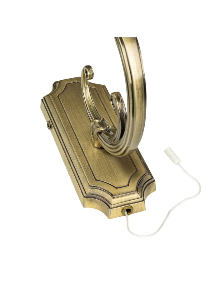 Licht-Erlebnisse Wandlampe in Bronze Weiß günstig kaufen onesize