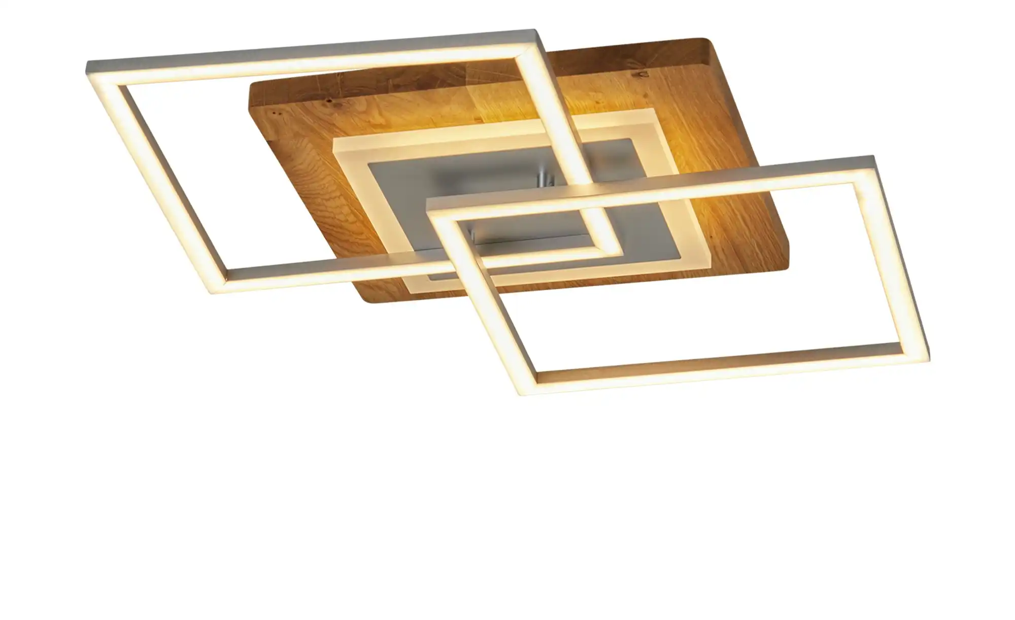 LED-Deckenleuchte, 2-flammig, Asteiche