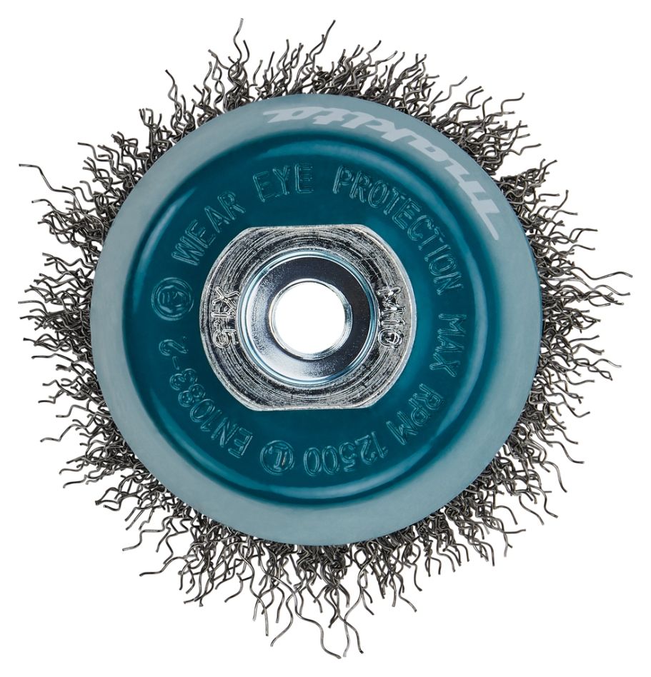 Makita Zubehör D-24066 Topfbürste M10 x 60 mm gecrimpter Stahldraht