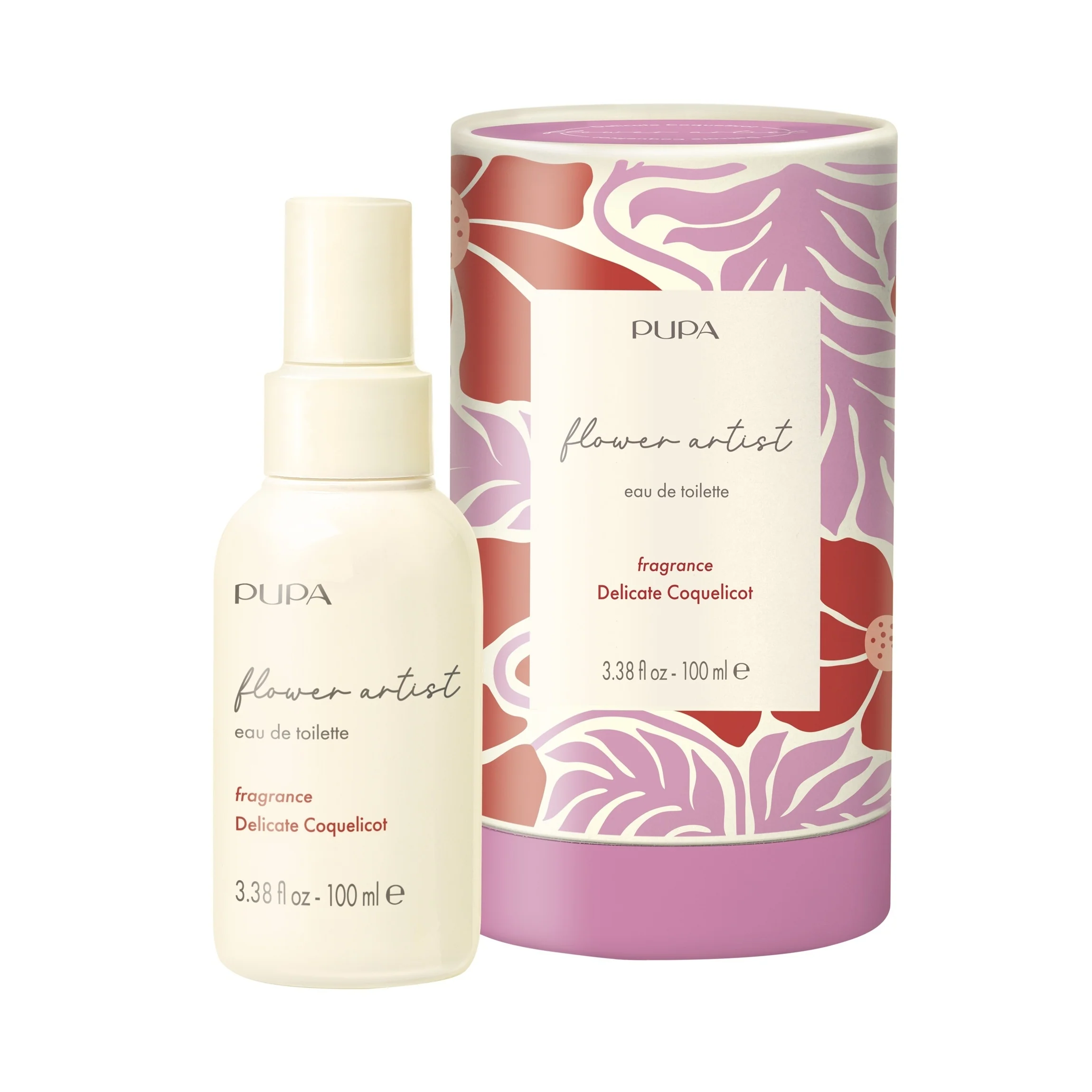 Set cadou Flower Artist Delicate Coquelicot - Parfum și apă de toaletă pentru femei
