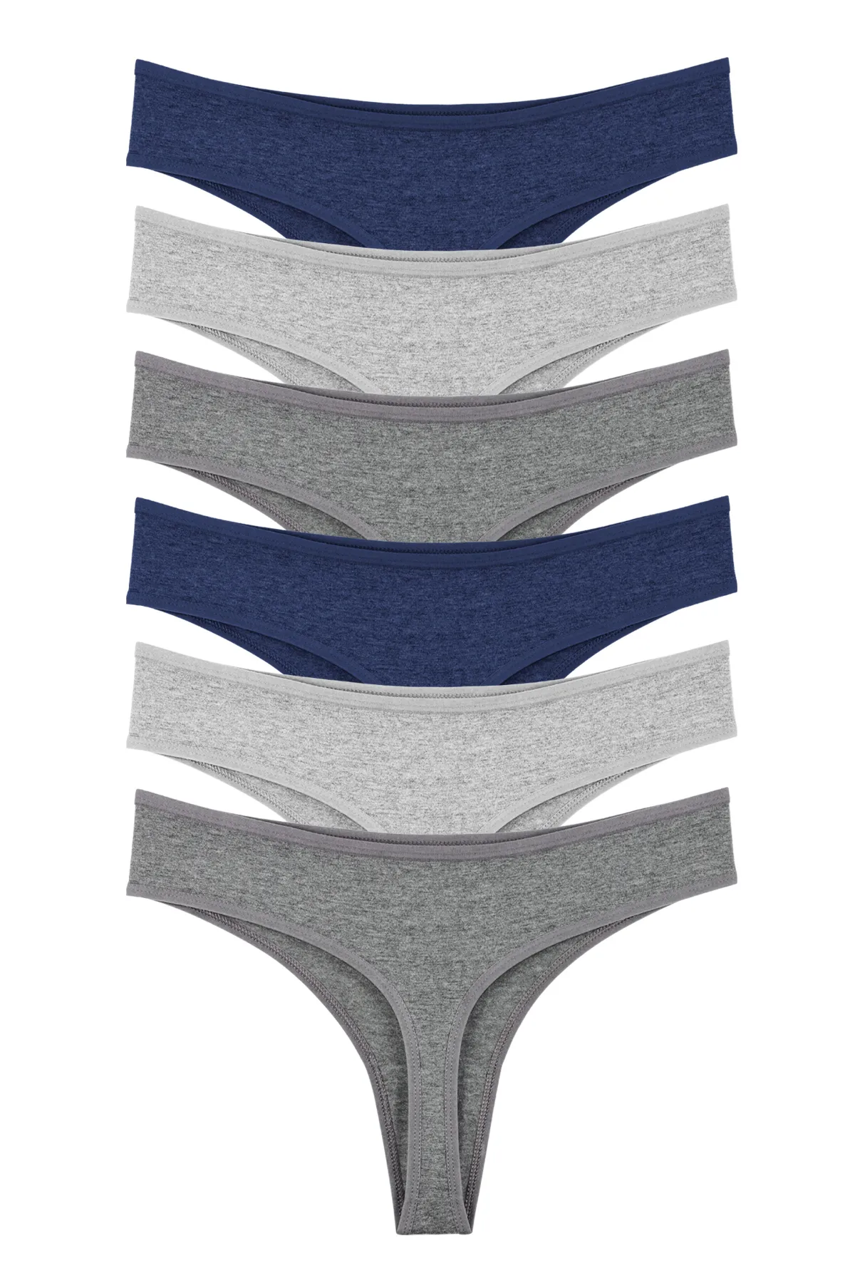 Sensu  6-teiliges brasilianisches Tanga-Set für Damen – KTS1169