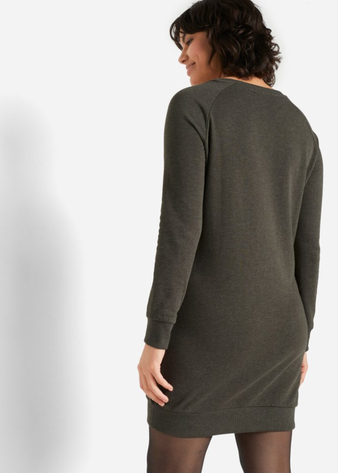 Sweatkleid mit Raglanärmeln