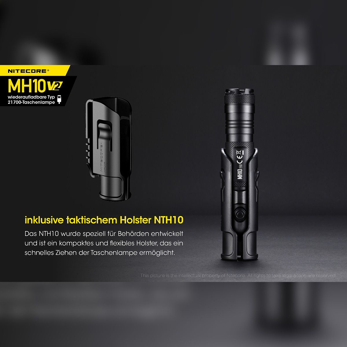 LED Taschenlampe MH10S