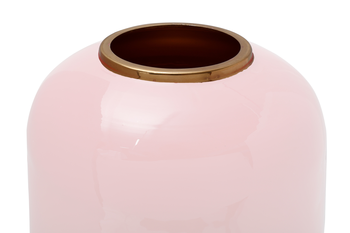 Kayoom Bodenvase Art Deco 195 Puderrosa / Gold