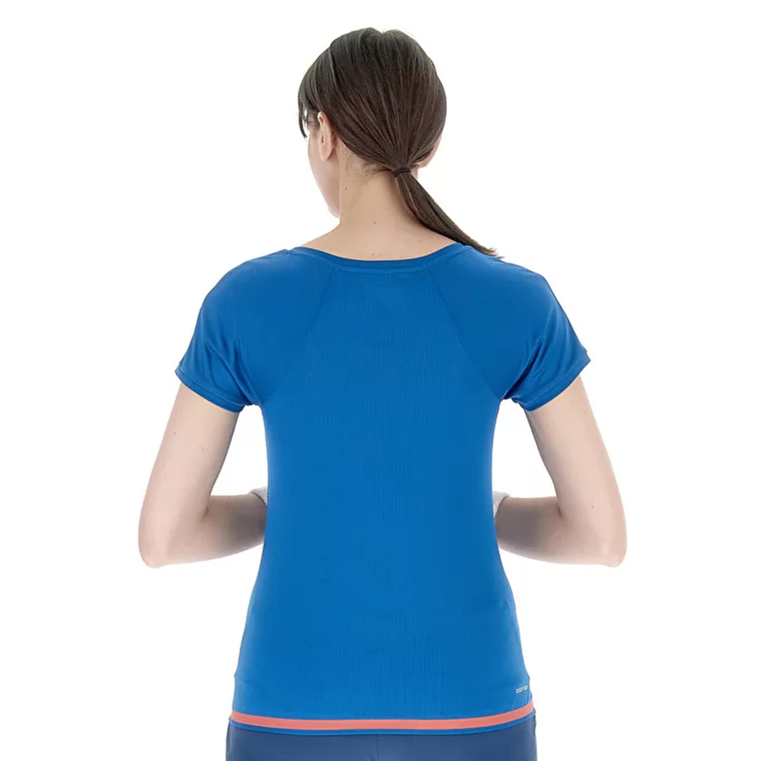 Tech T-Shirt Damen - Blau, Dunkelblau