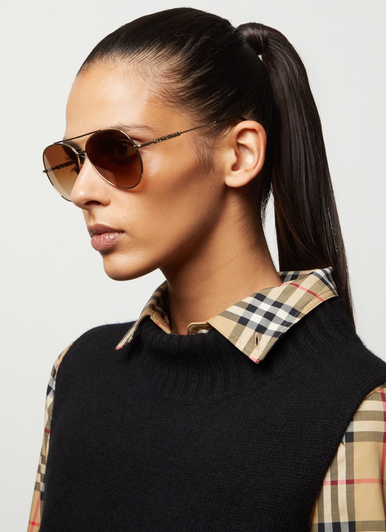 Burberry Aviator saulesbrilles BE3147