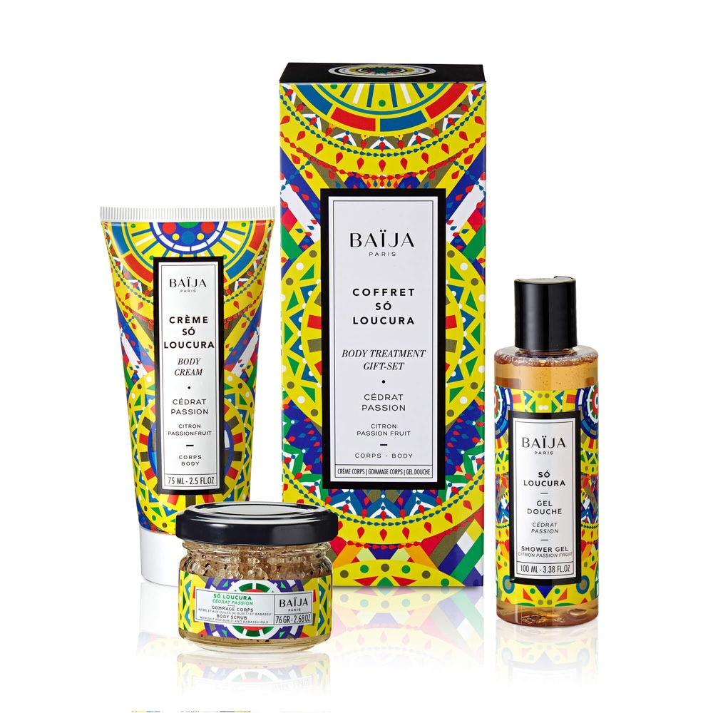 baïja Coffret Rituel soins corps Só Loucura Coffret corps