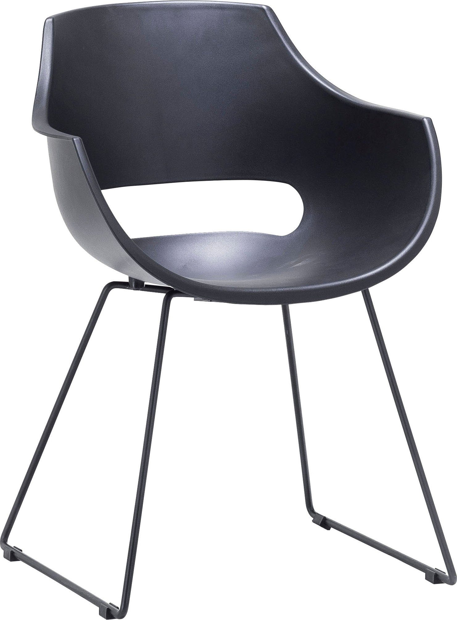 MCA furniture Schalenstuhl Rockville (Set, 4 St), Stuhl belastbar bis 120 Kg