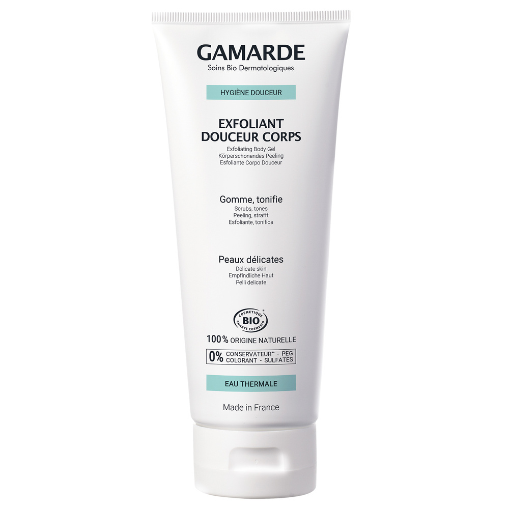 gamarde EXFOLIANT CORPS DOUCEUR Tube 200 ml Exfoliant aux noyaux d'abricots
