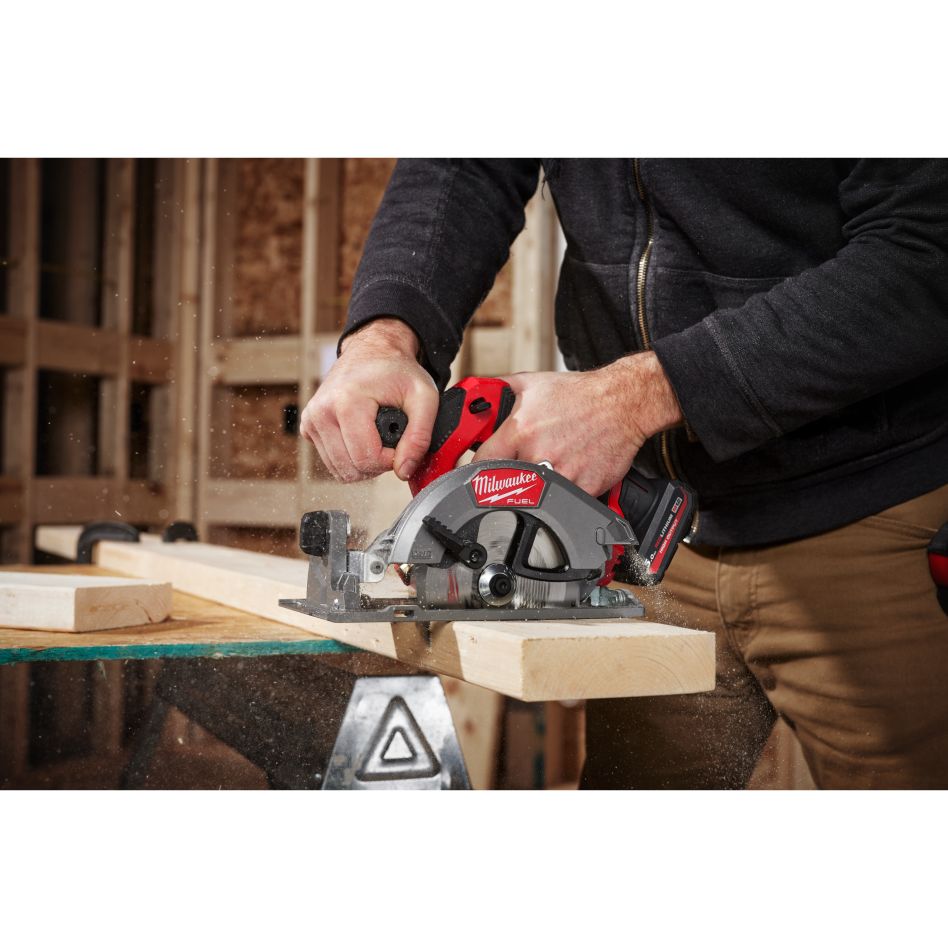 Milwaukee 4933493489 M12 FCS442-502X FUEL™ Kompakt-Kreissäge 12 V 2x5,0 Ah in HD-Box