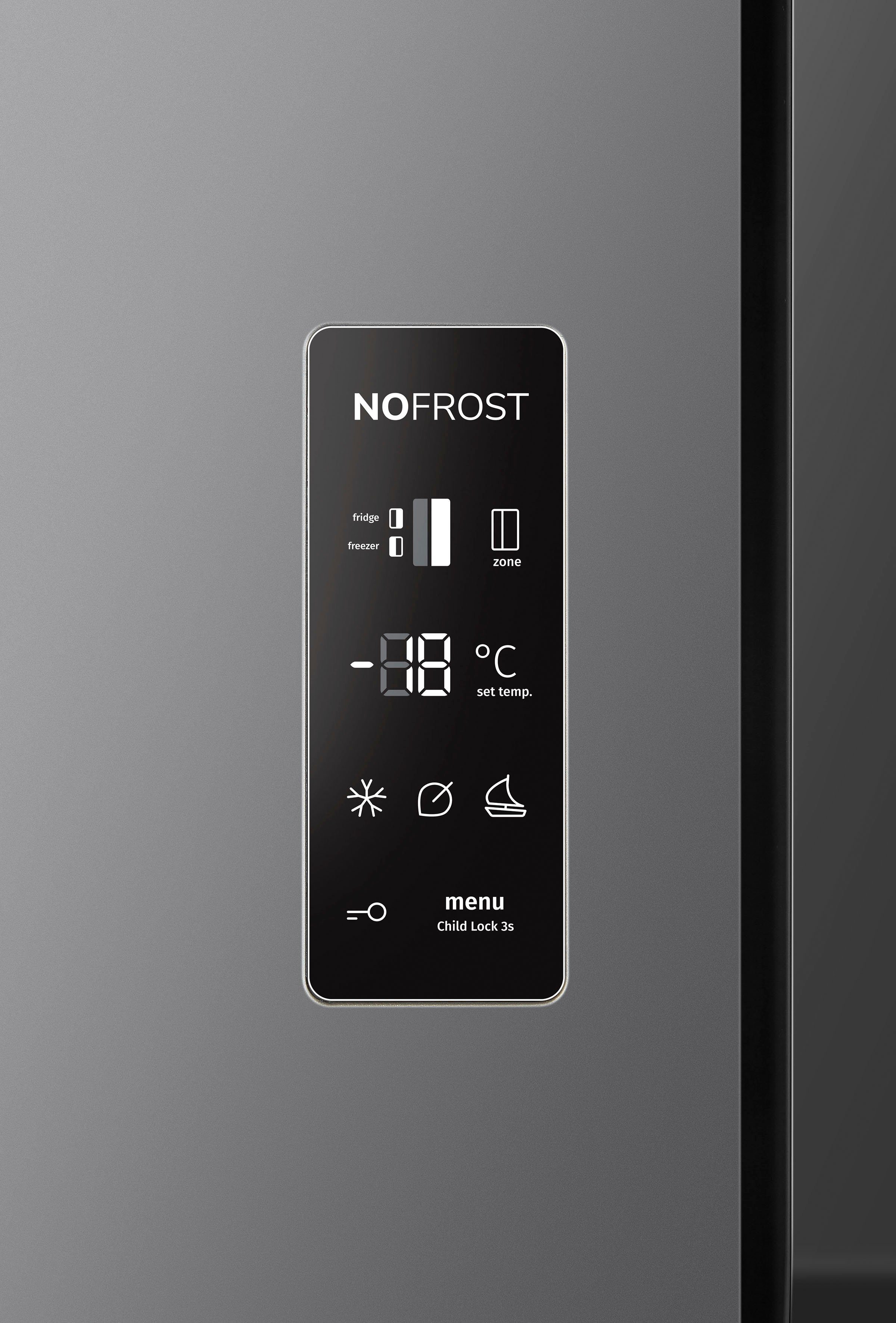 GORENJE Side-by-Side NS9DXLWD, 178,6 cm hoch, 91,0 cm breit