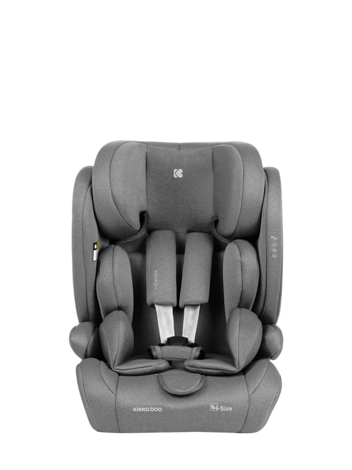 Kikkaboo Kindersitz i-Cross i-Size in grau günstig kaufen onesize