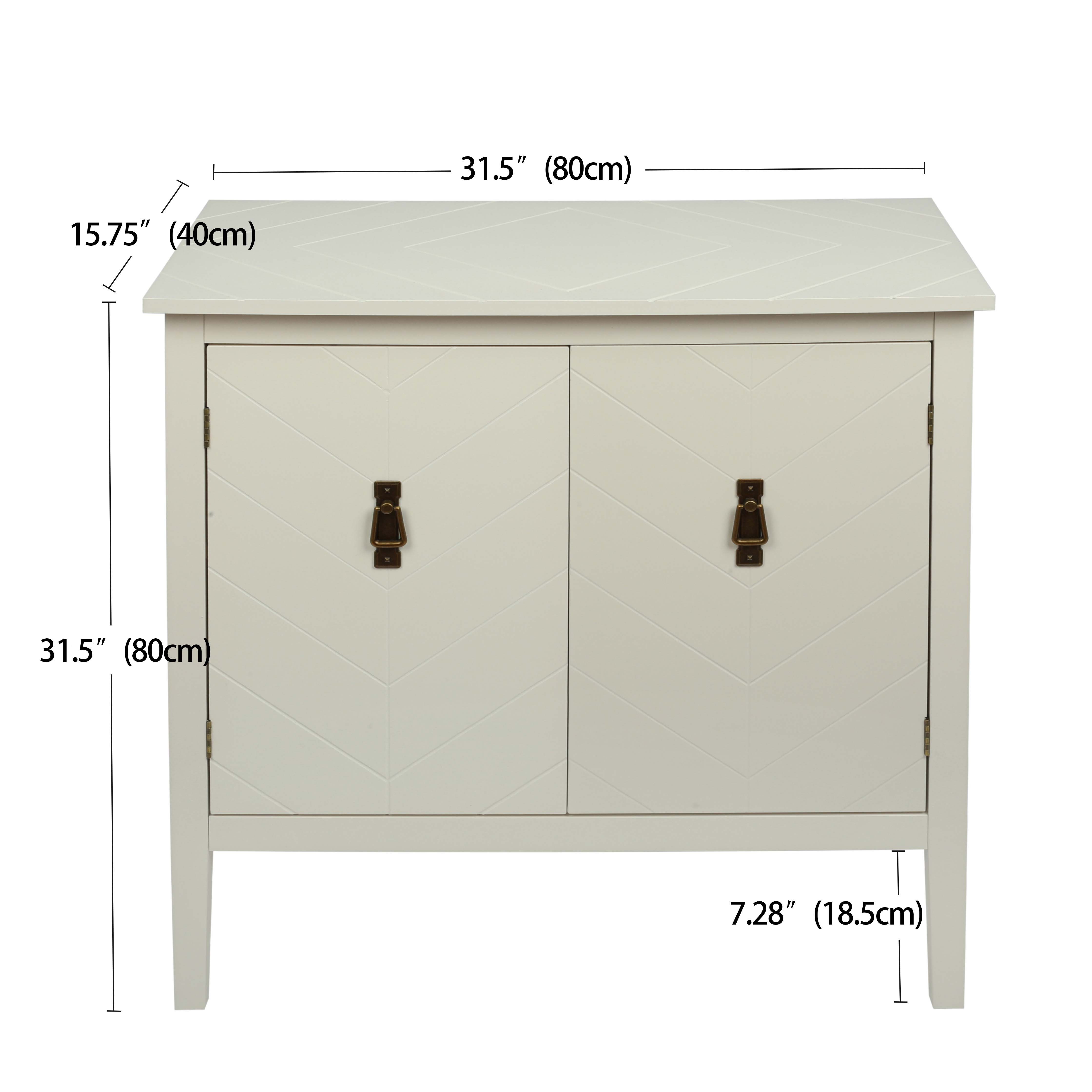 REDOM Anrichte Sideboard Flurschrank Kommode Küchenschrank, mit Griffe