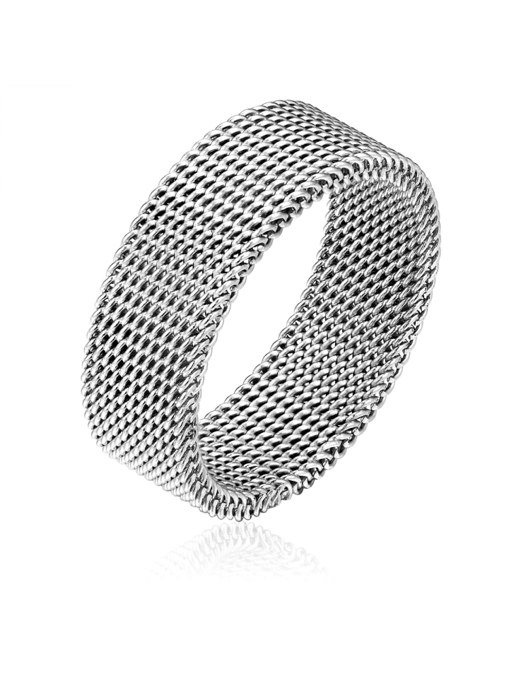 True Rebels Ring Edelstahl in silber günstig kaufen