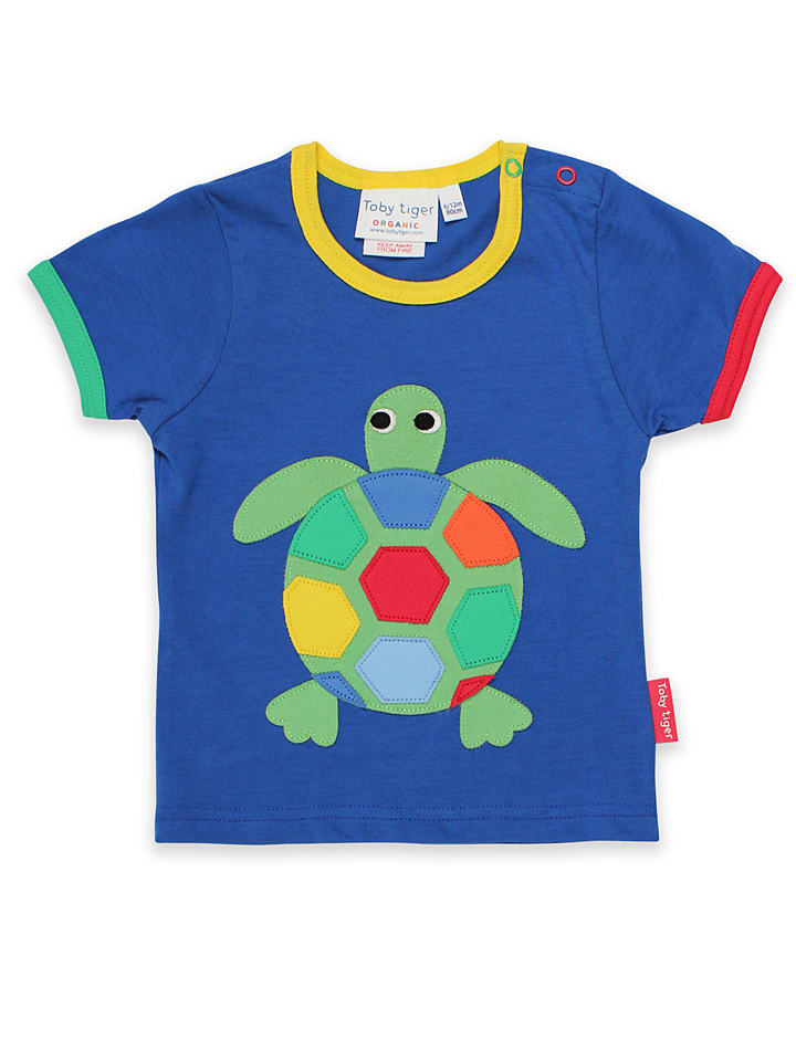 Toby Tiger Shirt in Blau/ Bunt günstig kaufen
