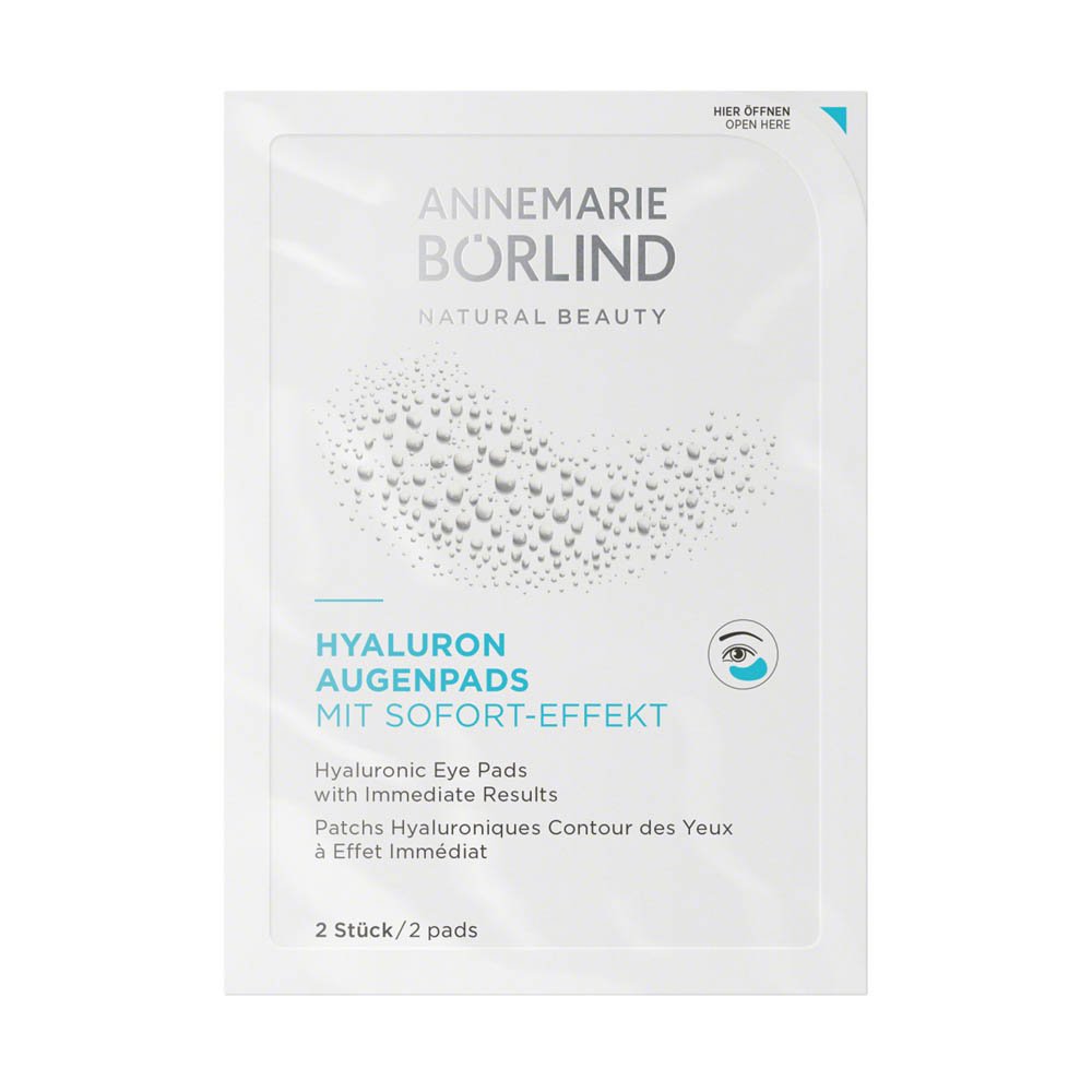 ANNEMARIE BÖRLIND AUGEN & LIPPENPFLEGE Hyaluron Augenpads mit Sofort-Effekt