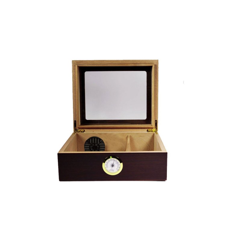 Humidor für Zigarren Quality Importers in Mahagoniholz ​​für 25 - 50 Zigarren Humidor für zu Hause
