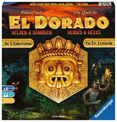 Wettlauf nach El Dorado: Helden & Dämonen (1. Erw.) (deutsch/engl.)