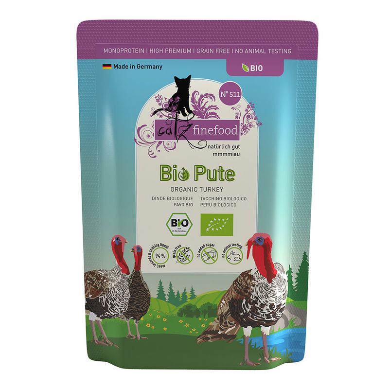 Sparpaket catz finefood Bio 24 x 85 g zu TOP-Preisen
