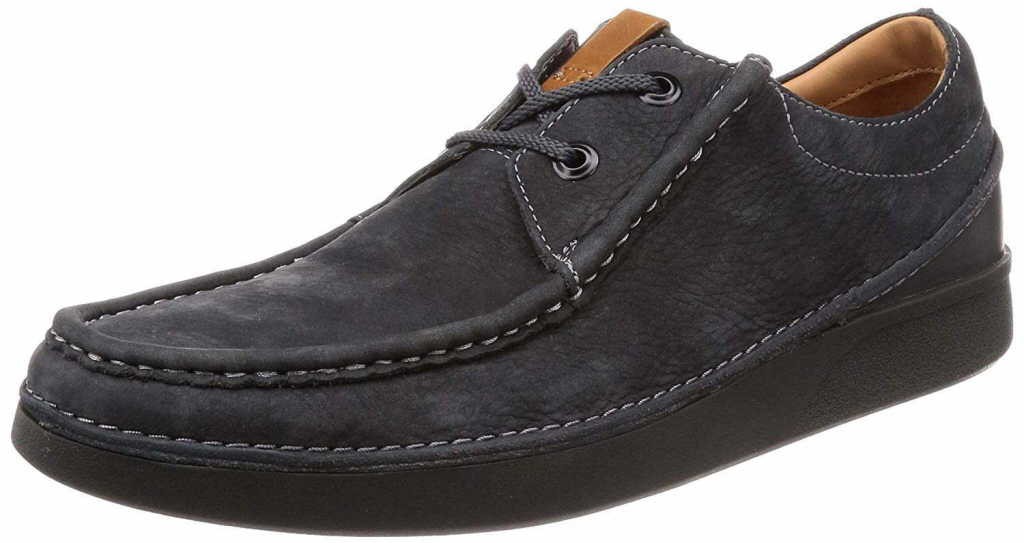 CLARKS Komfort Schnürer grau MENS