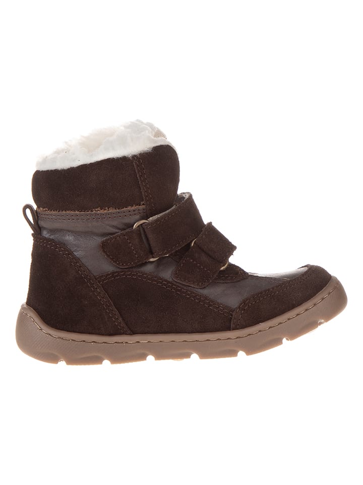POM POM Leder-Barfußschuhe in Braun günstig kaufen