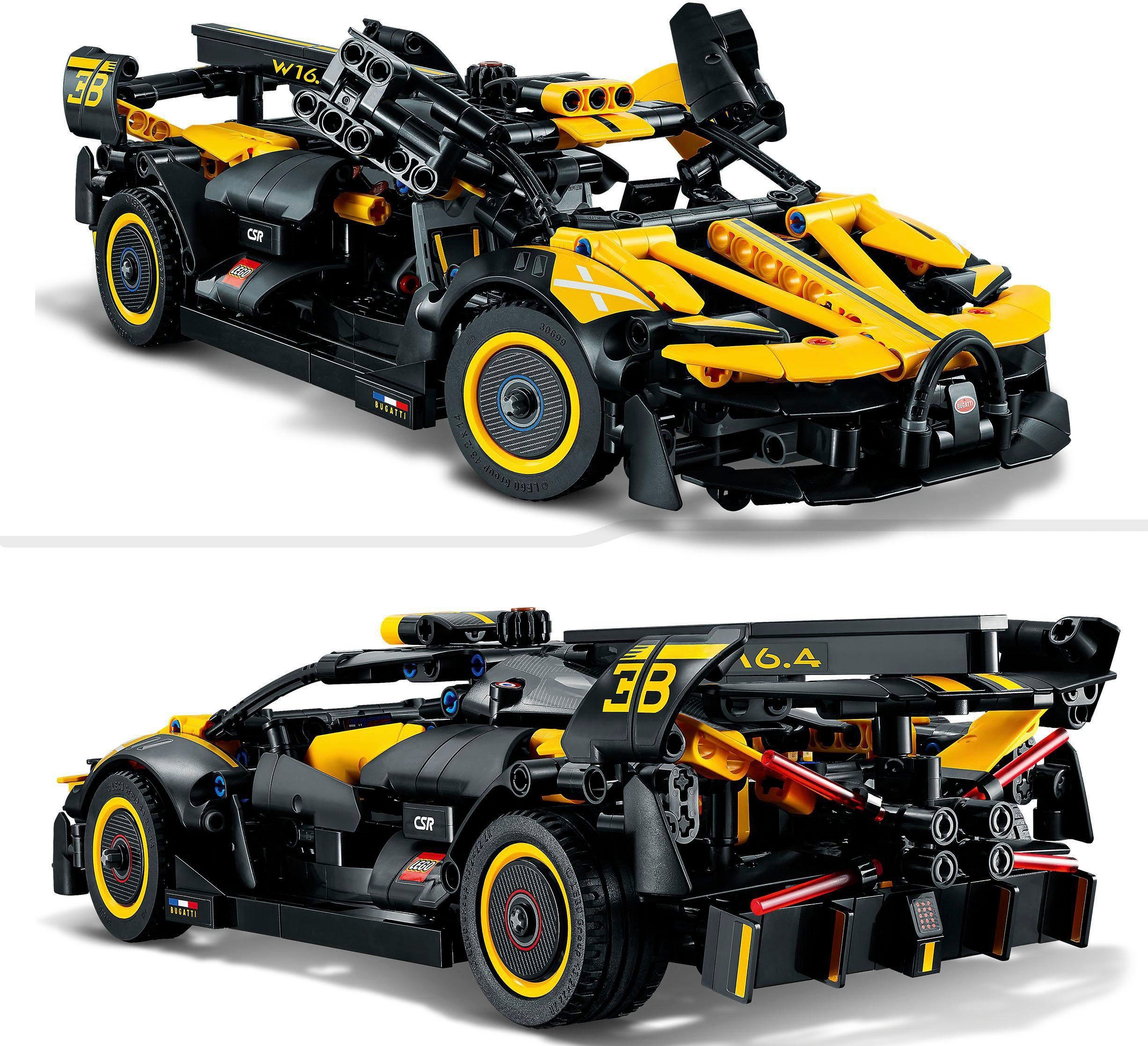 LEGO® Konstruktionsspielsteine Bugatti-Bolide (42151), LEGO® Technic, (905 St), Made in Europe