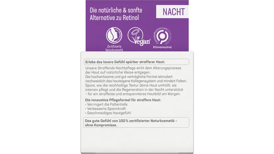 lavera Straffende Nachtpflege 50 ml