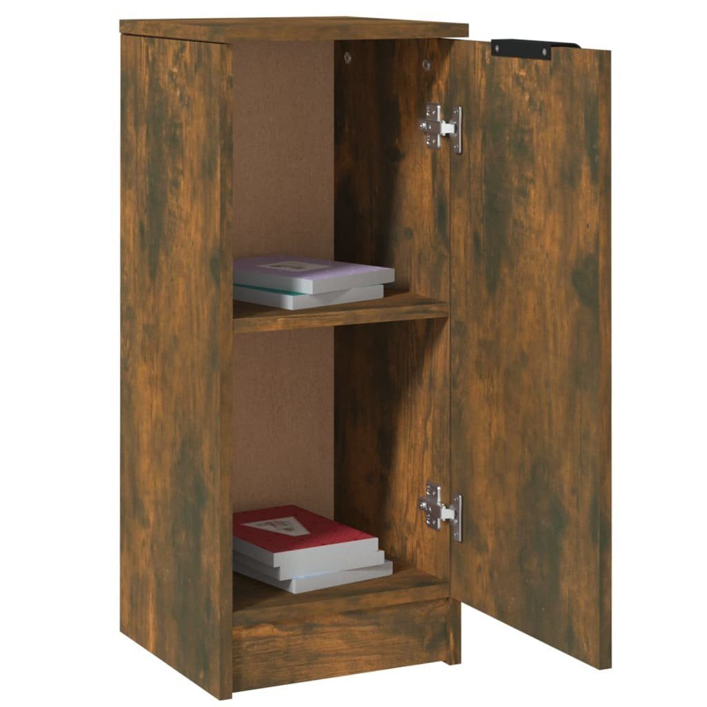 vidaXL Anrichte Sideboard Räuchereiche 30x30x70 cm Holzwerkstoff