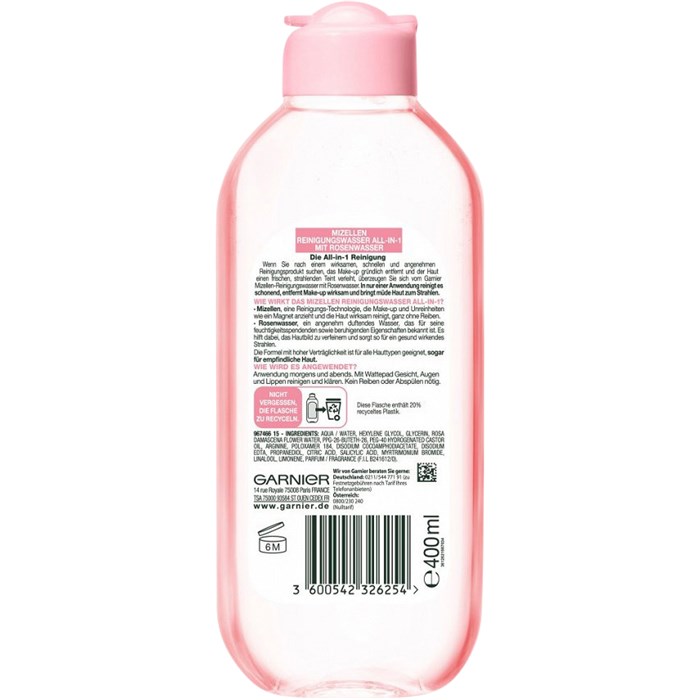 All-in-1 Mizellenwasser Rosenwasser