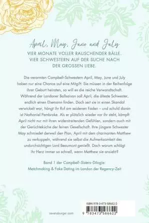 Secrets of the Campbell Sisters, Band 1: April & May. Der Skandal