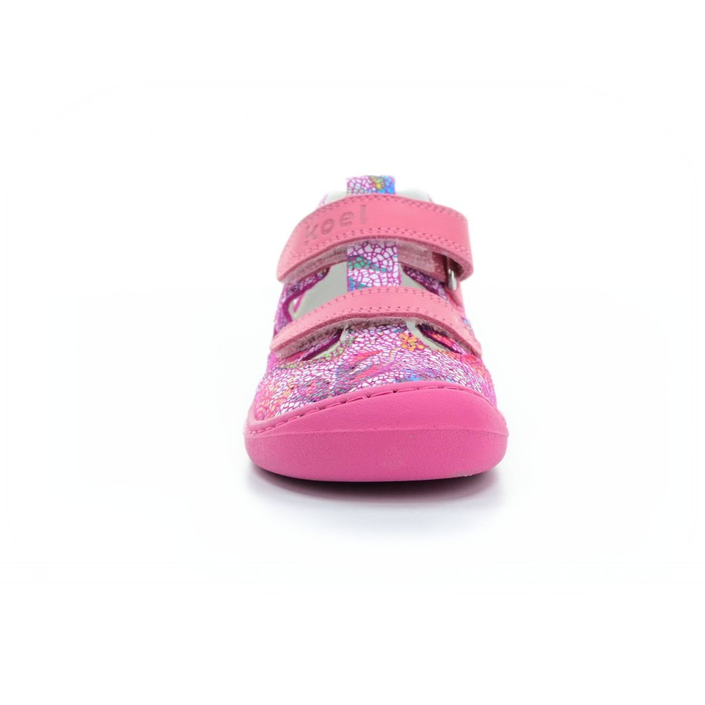 Koel4kids Bep Medium Fantasy Fuchsia Flowers Barfußsandalen