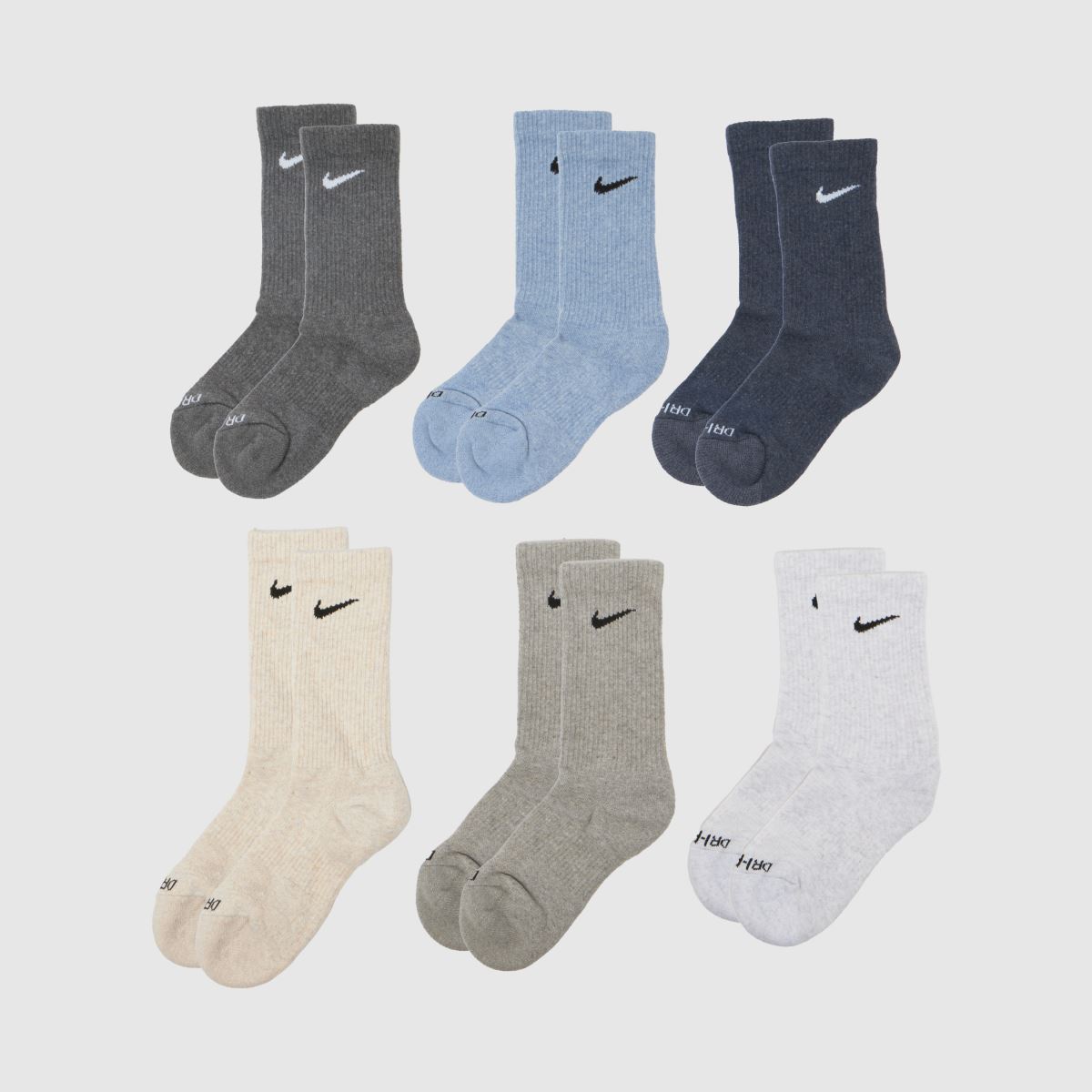 Nike gyerek multifunkciós zokni mindennapi használatra, 6 db-os méret