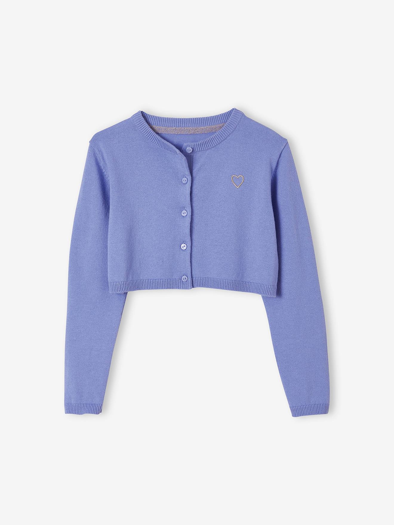 Vertbaudet Mädchen Bolero BASIC - violett