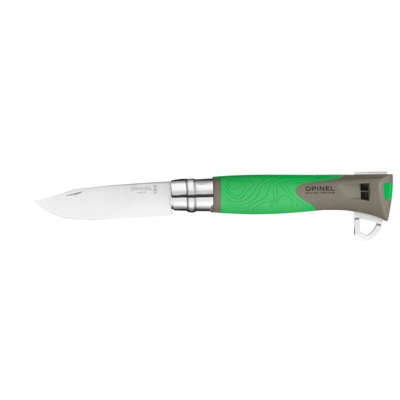 Opinel Messer n.12 inox Explore Green Edition