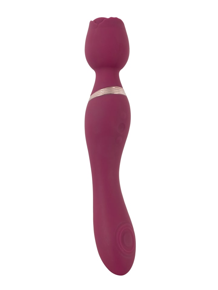 You2Toys Vibrator Thumping Wand Vibrator in rot günstig kaufen 23 cm