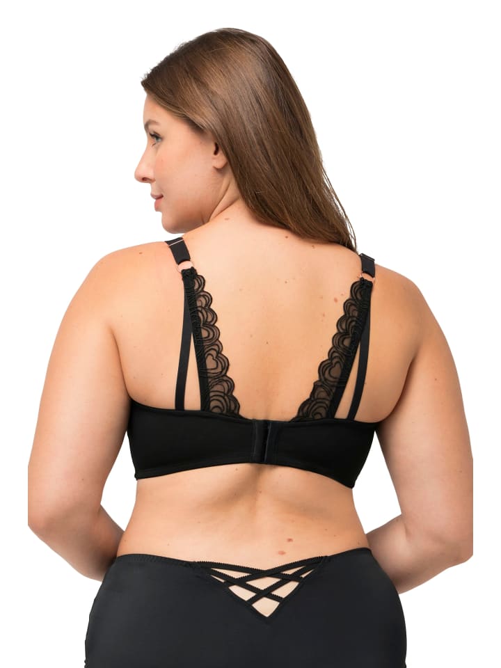Ulla Popken Bügel-BH in schwarz günstig kaufen