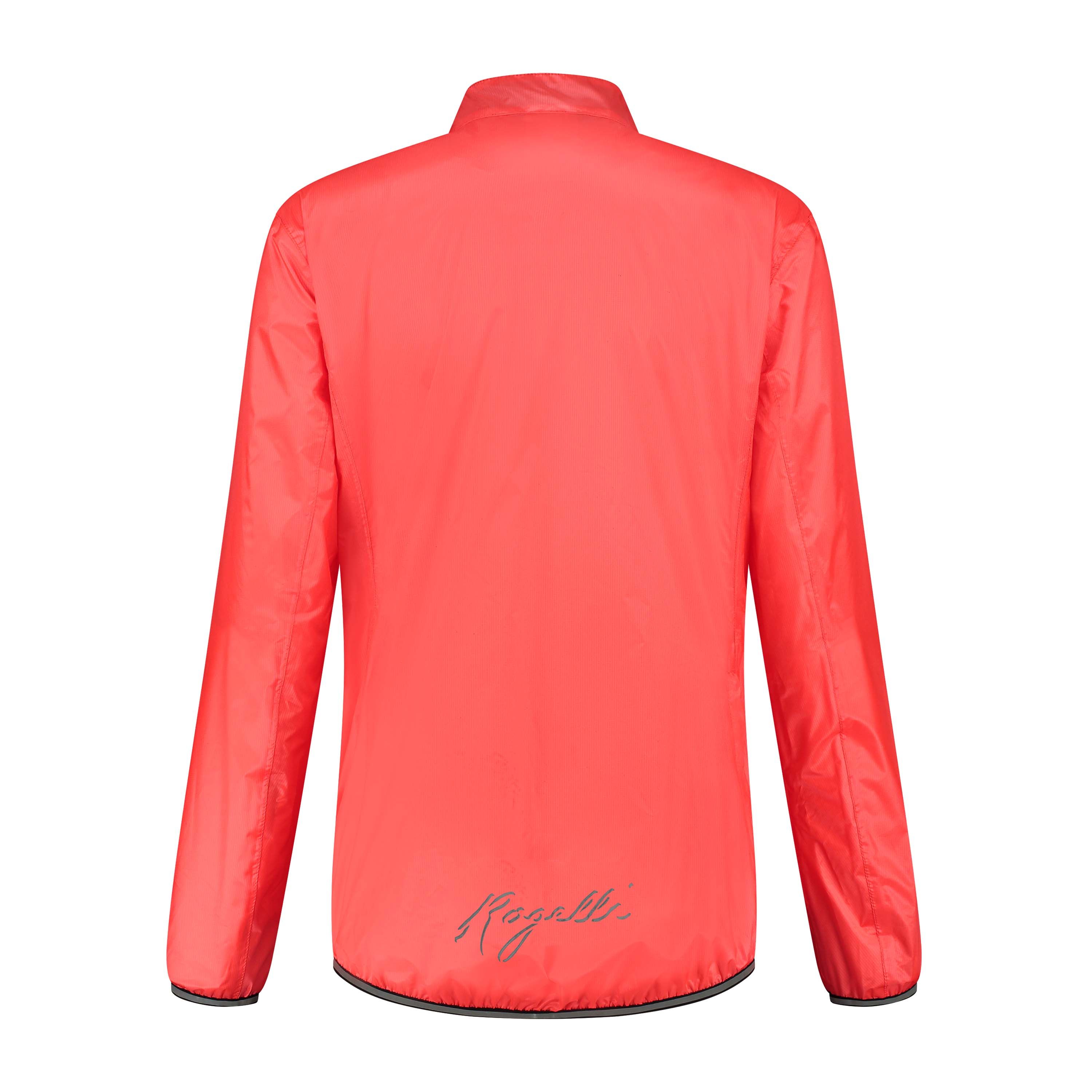 Rogelli Essential Coral Damen Fahrrad Regenjacke
