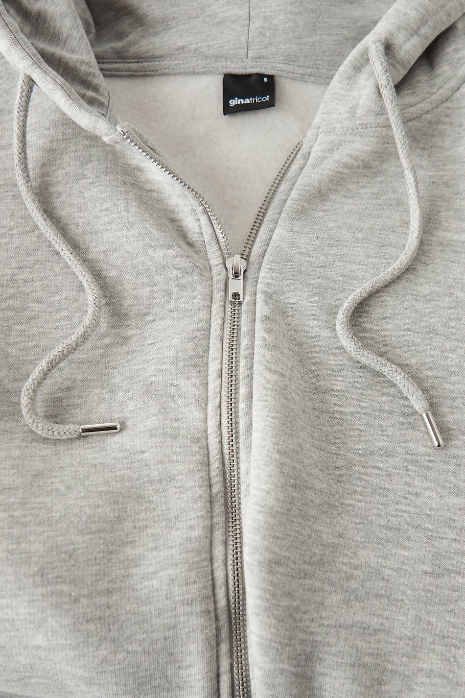 Oversized zip hoodie