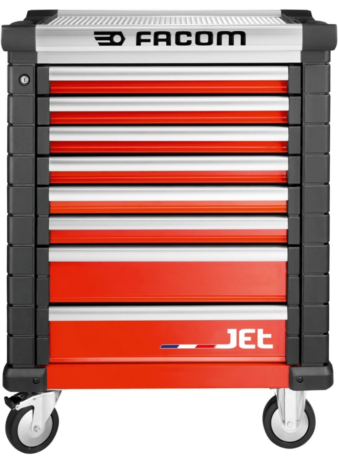 Facom JET.8M3A Szerszámkocsi 8 Fiókos M3 Piros