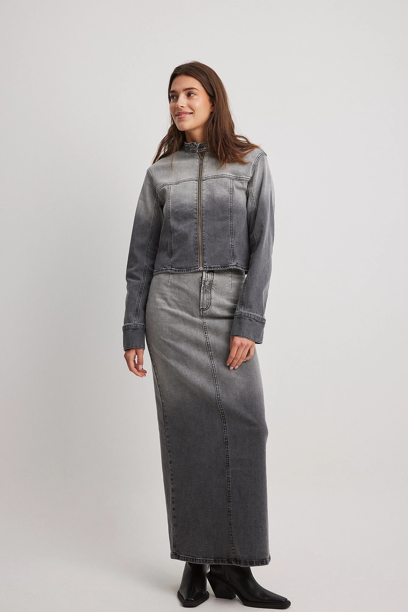 Kurze Jeansjacke