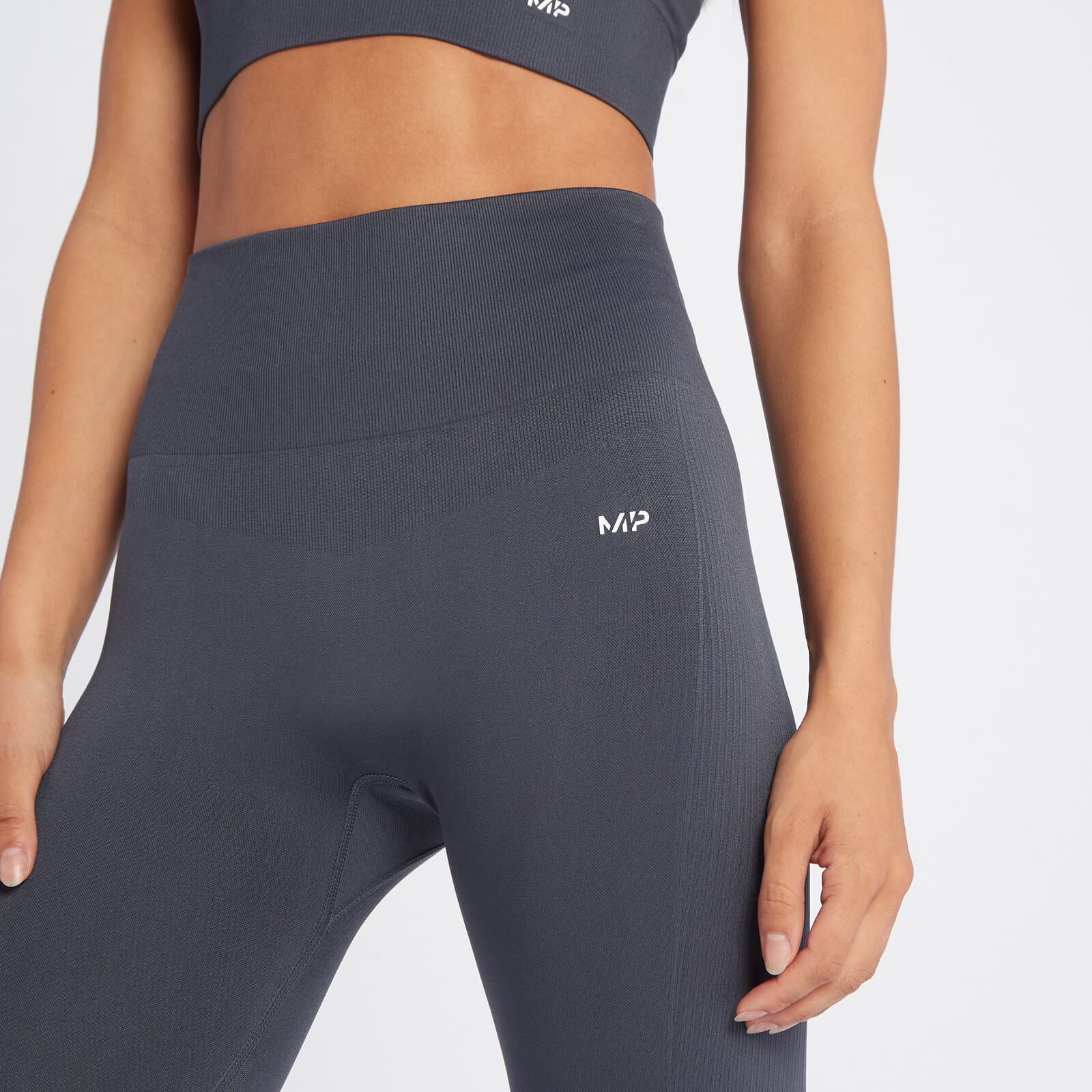 Legging sans coutures MP Shape pour femmes – Anthracite