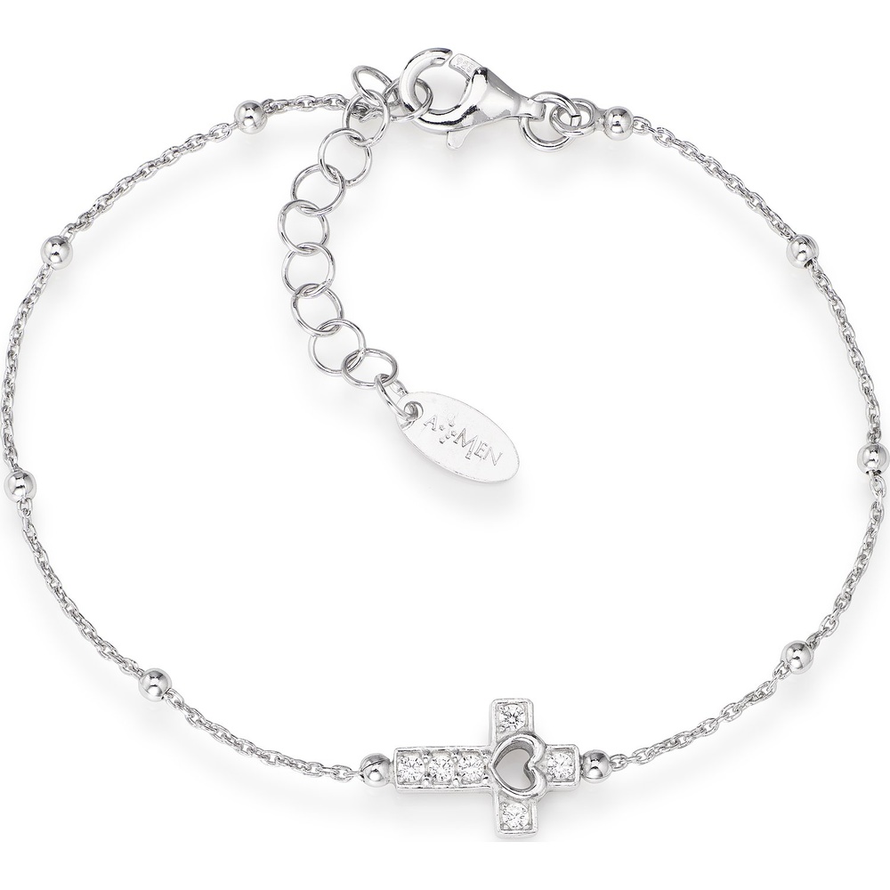 AMEN Bracelet 925 Argent Bracelet