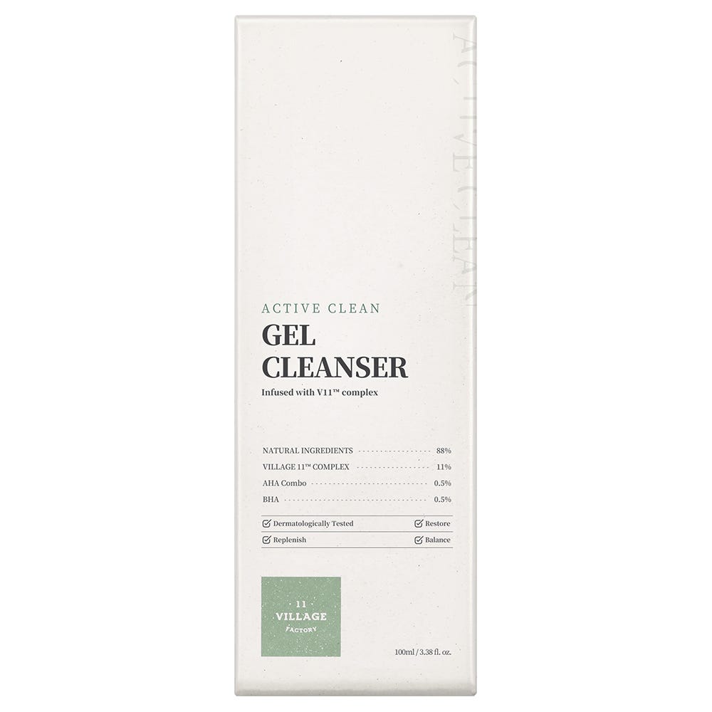 11 Village Factory Active Clean Gel Cleanser 100 ml