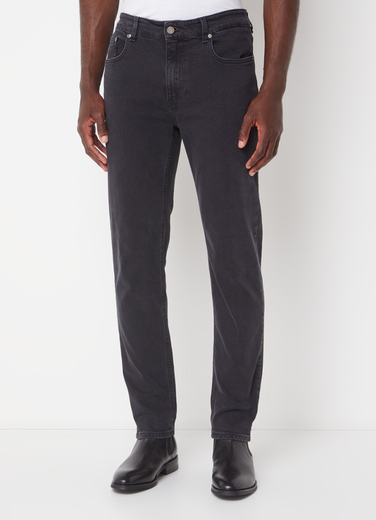 Blugi Won Hundred Dean Slim din bumbac organic spălat